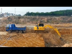 Uesd Equipamento de construção antigo Komatsu PC120 130 Excavadora de rastreamento